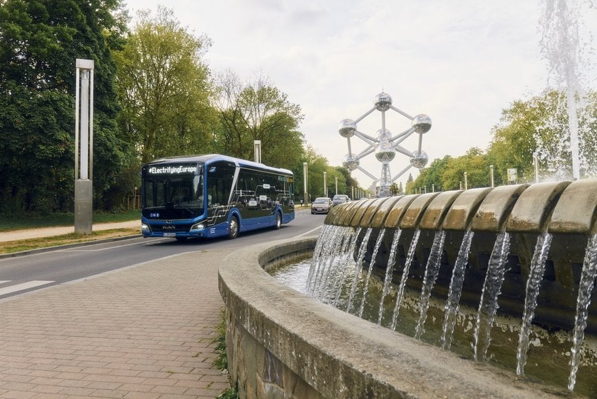 ZIEL ERREICHT: MAN ZEIGT AUF DER 2.500 KILOMETER LANGEN EUROPA-TOUR DIE PRAXISTAUGLICHKEIT VON ELEKTROBUSSEN